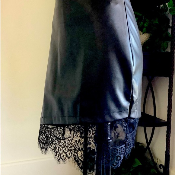 High waist Pleather skirt - Picture 5 of 10